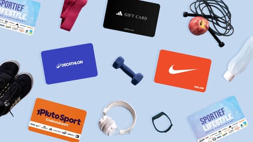 Dit zijn de 5 beste sport cadeaukaarten van dit moment!